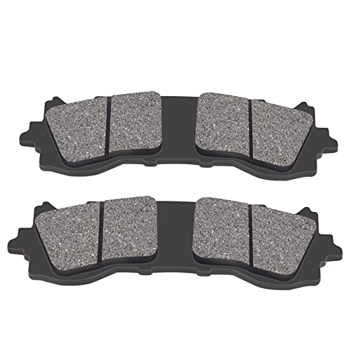 AHL Front & Rear Brake Pads FA717 Compatible with HONDA GL 1800 D Goldwing Tour J (DCT) 2018-2022/GL 1800 DA Goldwing Tour Airbag J (DCT) 2018 2019 2020 2021 2022