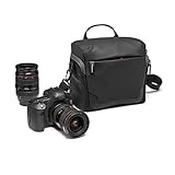 Manfrotto MB MA2-SB-L Advanced² L, große Schultertasche für DSLR-Kameras mit Standardobjektiven, mit mehreren Taschen, Stativbefestigung, abnehmbarer Schultergurt, beschichteter Stoff