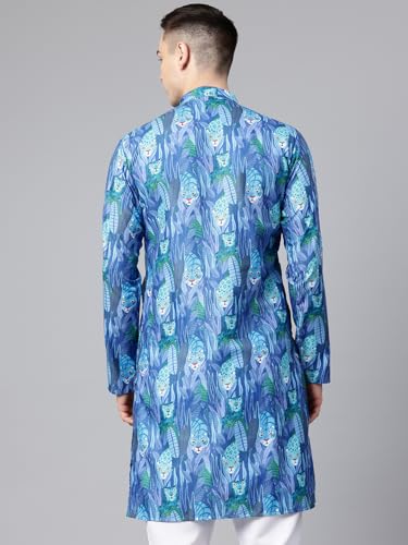Image of Luxrio Kurta Set for Men Cotton Blend Kurta with Pyjama Set Ethnic Set