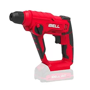 IBELL One Power Series Cordless Rotary Hammer Drill CH20-10 20V 900RPM, 0.375 inches (Battery & Charger not included), 900 Watts - Red