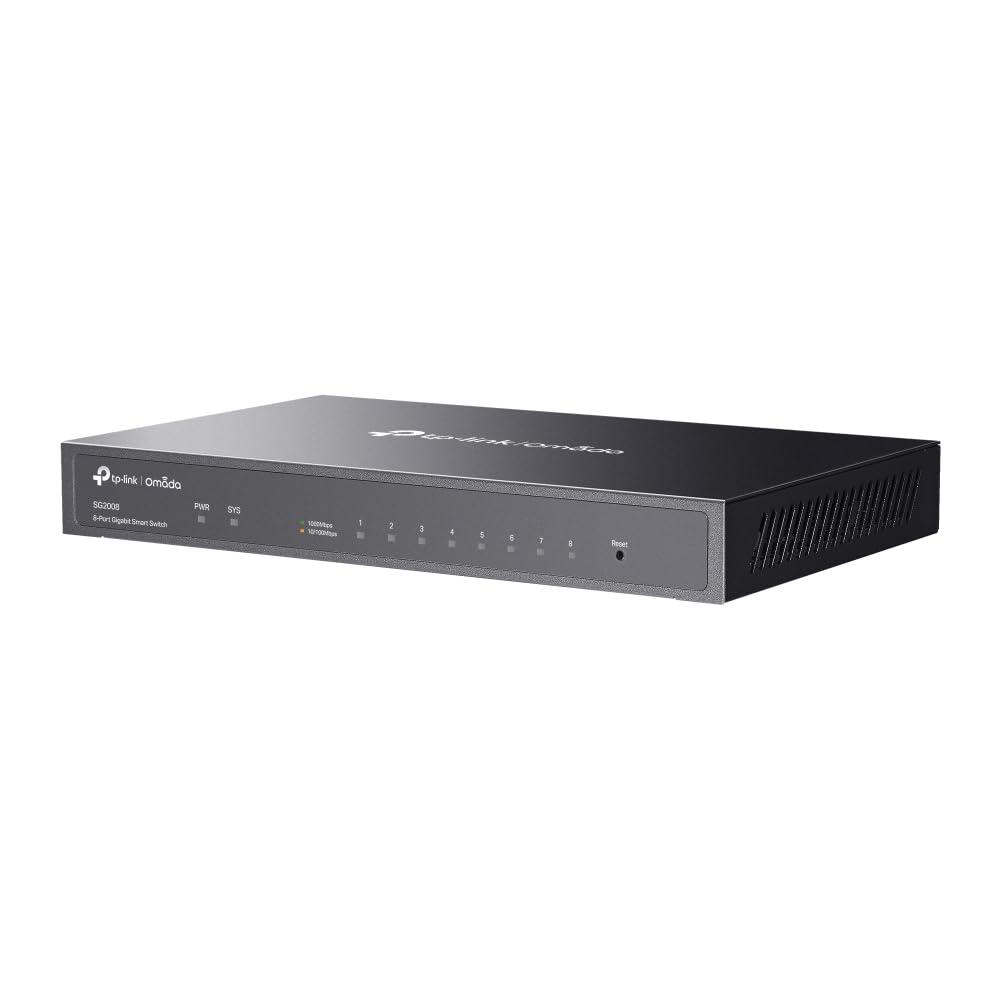 Omada Switch Smart Desktop con 8 Porte Gigabit - SG2008