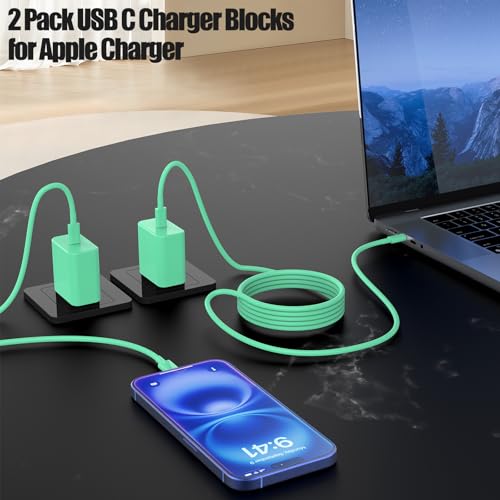 Cargador rápido USB C para iPhone 17 y cable tipo C largo para iPad Pro 4