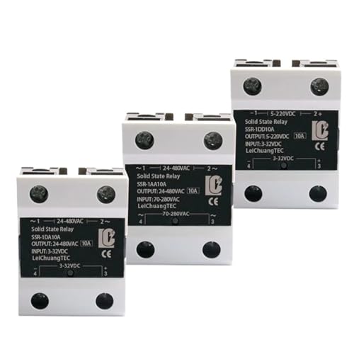 Relais SSR AC-AC 40A monophasé électronique semi-conducteurs