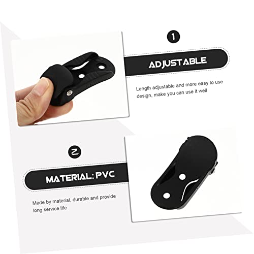 POPETPOP 8 Conjuntos cadarços de skate cadarços de sapato substituição do parafuso de patinação arte