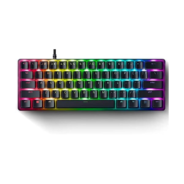 Razer Huntsman Mini – 60% Optical Gaming Keyboard (Clicky Purple Switch) – FRML Packaging
