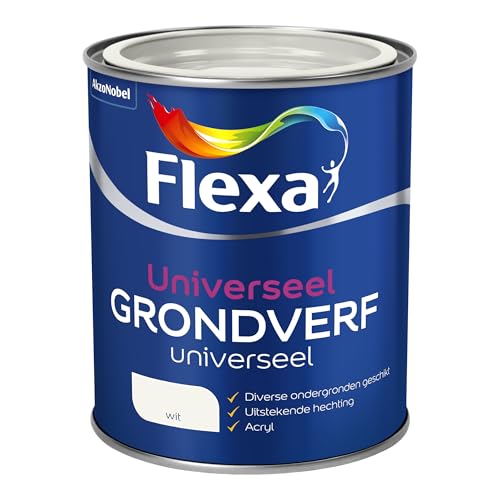 Flexa - Grondverf Universeel - Wit - 750 Ml