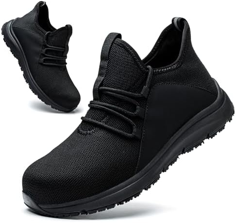 Ulogu Waterproof Safety Shoes for Men Non-Slip Sneakers Composite Steel Toe Work Shoes Puncture Proof Shoe Chaussures à embout d’acier Pour Hommes