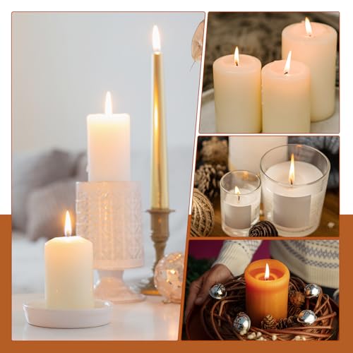 100 Pack Candle Wicks for Candle Making, Candles Wicks, Cotton Wick for Candlemaking, Soy Wax, Beeswax, Coconut Wax