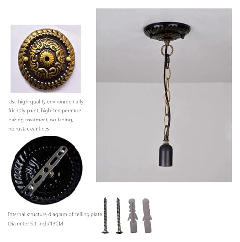Lampe suspendue en verre libellule éclairage de conception salle à manger - 6