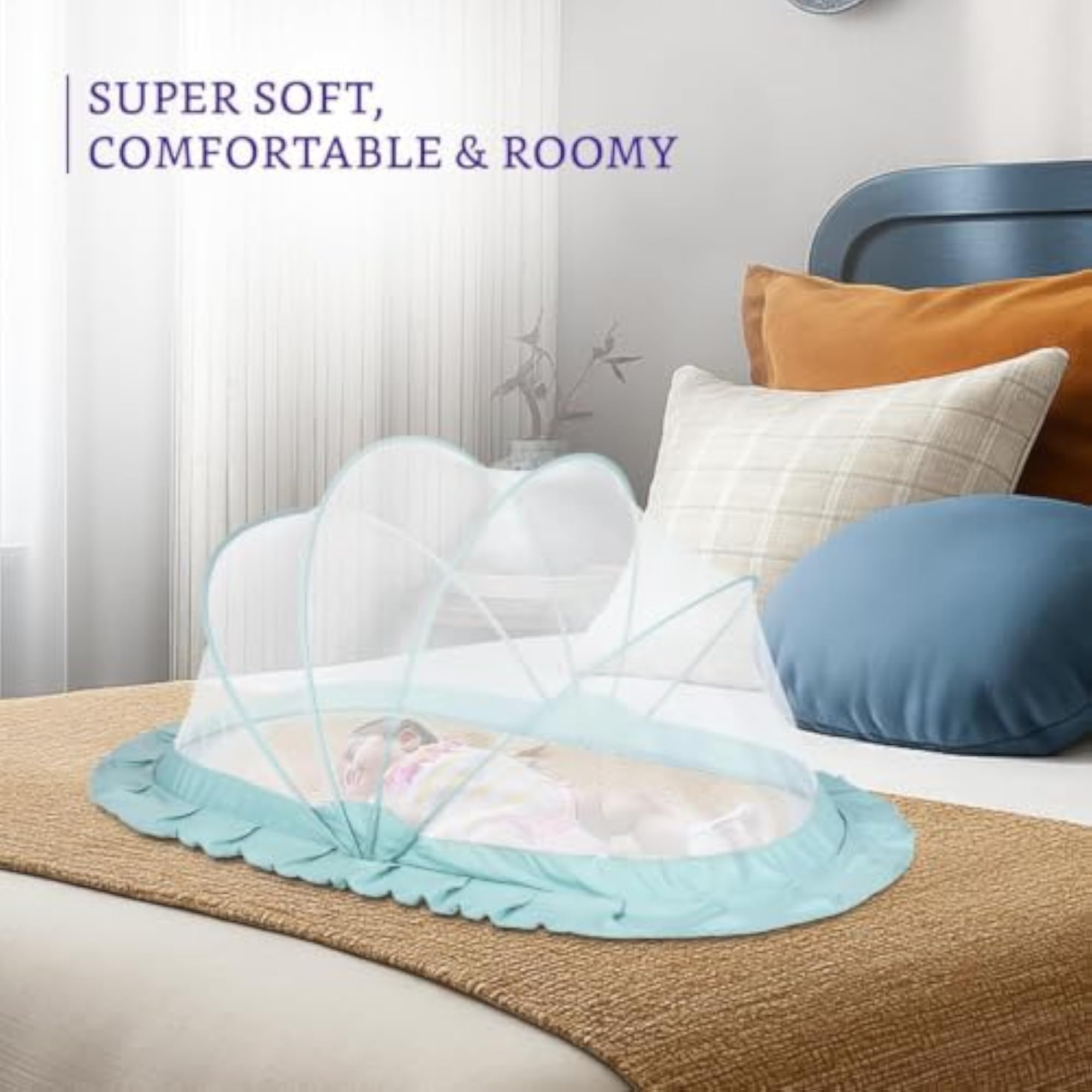 Newborn Baby Mosquito Net Foldable Safety Bed Cover
