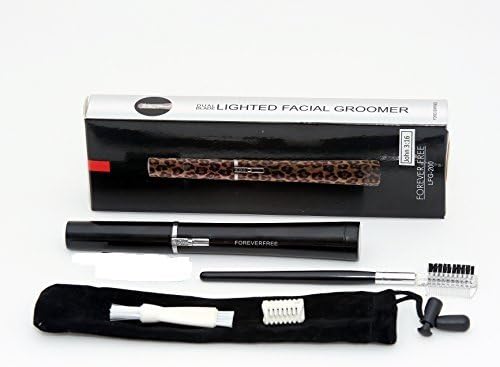 Forever Free Dual Blade Facial and Eyebrow Hair Remover-Black