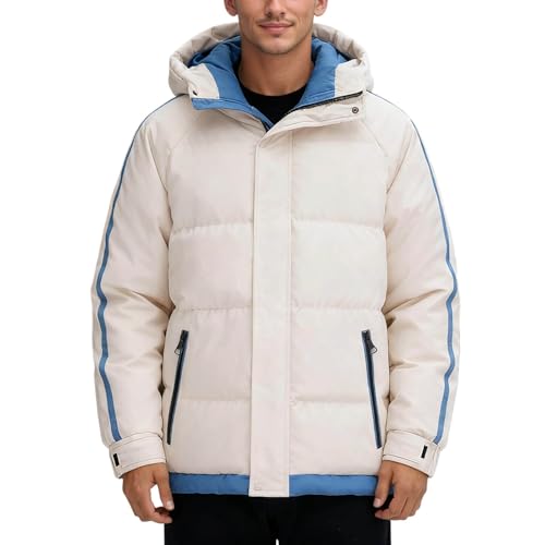 Veste d'hiver chaude pour homme idéale pour les balades matinales et le quotidien