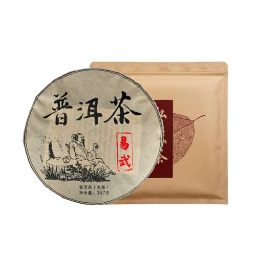 Premium Yunnan Yiwu Té Viejo Crudo 357g Té Pu 'er Envejecido De Yunnan, Aroma Fragante, Sabor Dulce