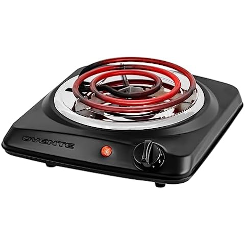 OVENTE BGC101B Electric Single Burner Cover