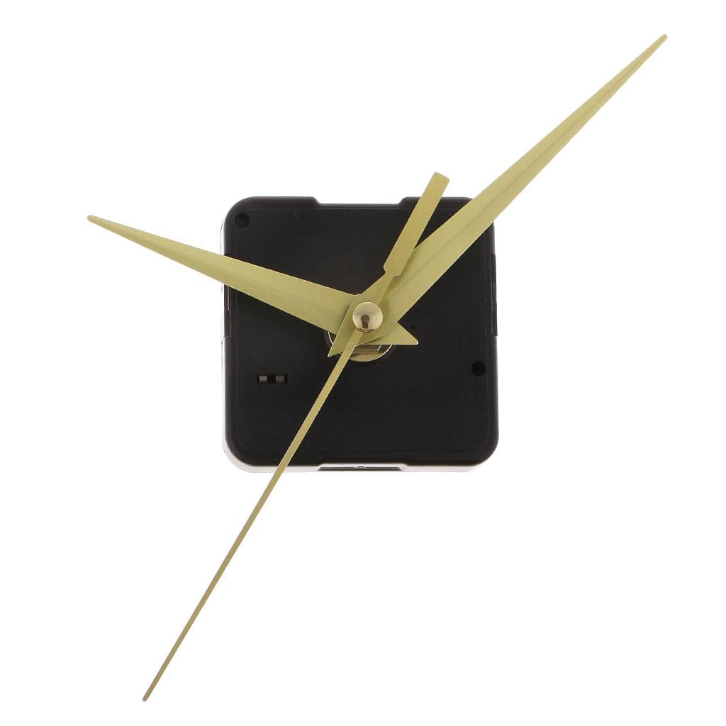 BNF Silent Wall Clock Movement with Pointer for DIY and Repair Yellow Pointer Crafts | Home Arts & Crafts | Other Home Arts & Crafts-image-20