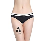 💙【ELEGANTES Y CÓMODAS】¡Siéntase orgullosa de ponérselas y olvídese de ellas! Ultra delgadas, nuestras bragas menstruales están diseñadas para que pueda moverse y salir durante su periodo menstrual con total Libertad.