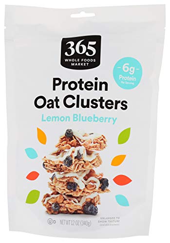 365 by Whole Foods Market, Oat Protein Cluster Lemon Blueberry, 12 Ounce
