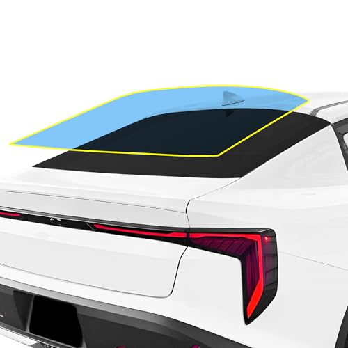 BOGAR TECH DESIGNS Precut Made for KIA K4 2025+ Rear Windshield Protection Film Scratch Resistant Ultra Clear Kit Cover, Clear