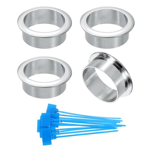 Œillet de bureau plastique cache-câble uxcell 35mm gaine de table informatique x4