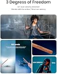 AEROBAND Kit de tambour électronique PocketDrum2 MAX, Air Sticks de tambour & Pédales & Adaptateur Bluetooth, jouer des tambours partout à tout moment 8 Tons et USB Midi Adolescents Adultes Drummer