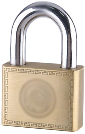 Bulk Locks Copper Keys Lock with 5 Keys Padlock Door Lock Waterproof Household Padlock Suitable for Cabinet Drawer and Door Outdoor Padlock