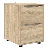 vidaXL Armario de Almacenamiento Roble Sonoma 40 x 48 x 57 cm, Muebles Funcion