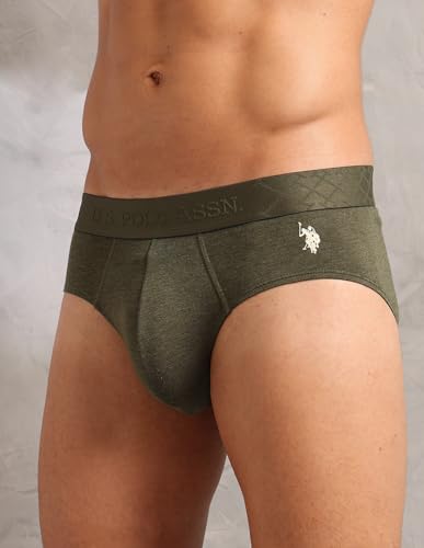 Image of U.S. Polo ASSN. Men's PB006 Bamboo Comfort Briefs for All-Day Freshness - Pack of 1