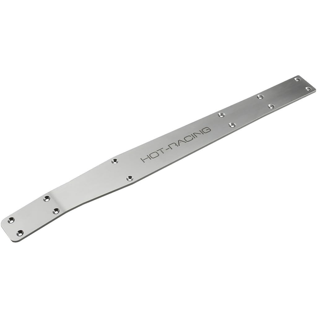 AMN14LSS CNC Stainless Steel Low Center of Gravity Bottom Chassis Brace Upgrade fits Arrma 1:16 Mini Kraton 3s BLX 4x4