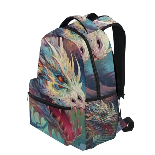 Sac à dos Dragon SKYSHU imperméable idéal pour les trajets quotidiens et les cours - 3