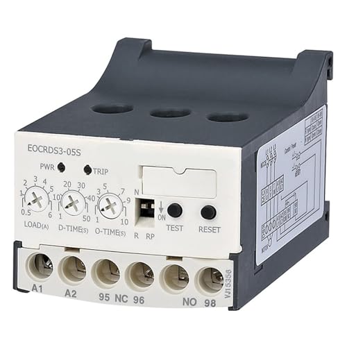 Relais de surcharge thermique électronique pour éviter la surchauffe du moteur 0.5-6A