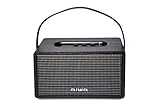  Aiwa MI-X150 Retro Plus X Altavoz Bluetooth estéreo (A2DP Bluetooth, AVRCP Bluetooth, Bluetooth, 80 W, TWS, AUX IN, reproducción de Audio de Alta fidelidad, función Manos Libres), Negro