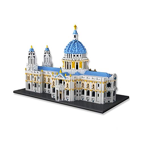 St.paul's Cathedral Castle Collection Famous Architecture Model Building Block Set (7053Pcs ) Micro Mini Bricks Toys Gifts For Kids And Adults #TOP24