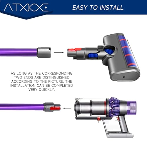 Image of ATXKXE Extension Wand Compatible with Dyson V10 Wand, Purple