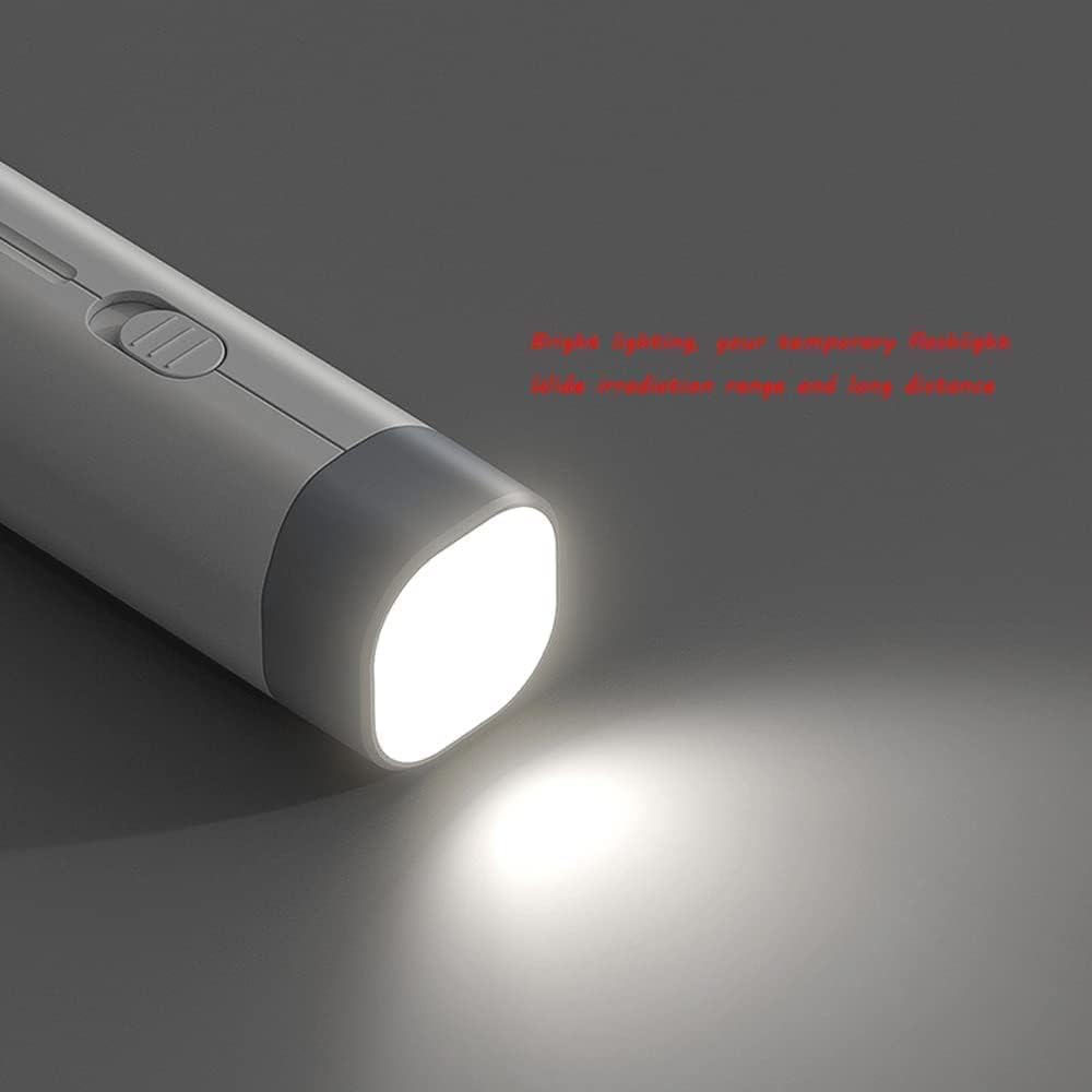 Desk Lamp Retractable Folding Desk Lamp Eye Protection Charging LED Students Learn to Read Table with USB Function Eye Care(Pink)