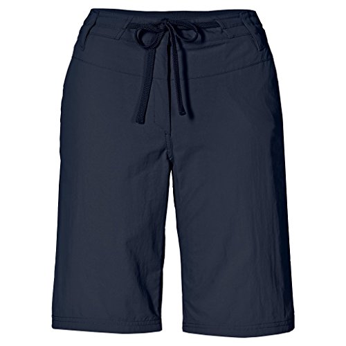 Jack Wolfskin Women's Pomona Shorts, Night Blue, Size 36 (US 28)