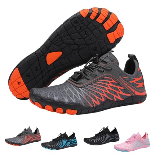 Grounding Shoes for Women, Hike Grounded Footwear for Men, Wide Toe Box Non-Slip Breathable Quick Dry Barefoot Shoes