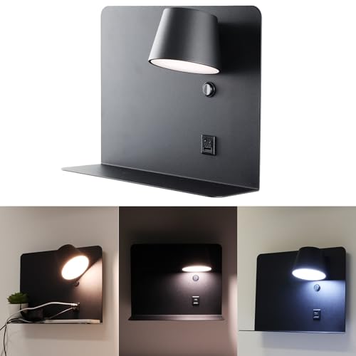 Alpinaluz Applique LED orientable 6 W avec tonalité de couleur réglable 28 cm