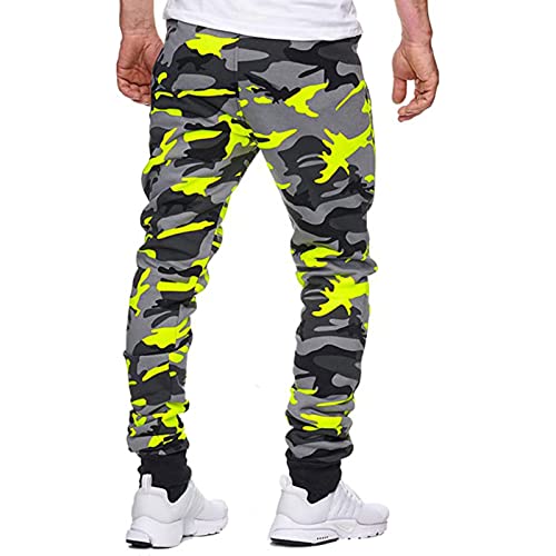 MOKBAY Pantalon de Chasse, Treillis Travail Bucheron Classique Chantier Peche Vetement Travail Homme, Slim Camouflage Tactique D'été Militaire Ete Pantalon...