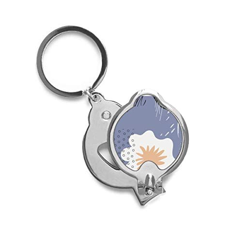 Art ongle cutter trimmer pour votre trousse de voyage motif végétal