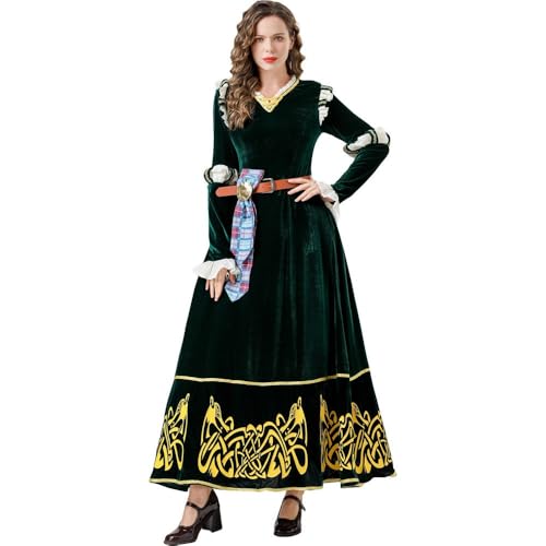 Costume médiéval d'Halloween et robe festive pour vos soirées à thème historiques