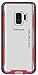 Ghostek Cloak Ultra Slim Hybrid Case Military Grade Compatible with Galaxy S9 - Red
