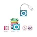 immagine 5Amicable USB Date Cable Replacement for iPod Shuffle Charger Cable,(2-Pack) 3.5mm Jack/Plug to USB Power Charger Sync Data Transfer Cable for iPOd Shuffle 3rd 4th 5th 6th