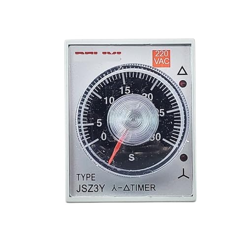 Relais temporisé conversion triangulaire JSZ3Y ST3PY temporisateur 60s 220V 110V