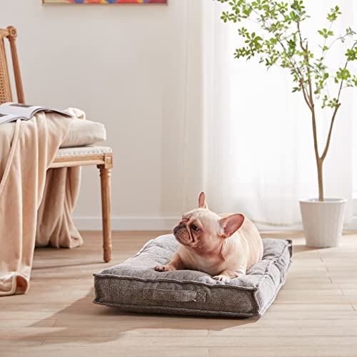 Wataniya Pet Shredded Memory Foam Dog Bed, Cooling Dog Beds For Medium Dogs With Waterproof Liner, Washable Durable Cover, Medium Dog Pillow Beds (30’’X20’’) #TOP2