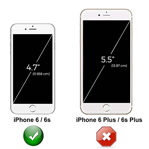 Iphone 6 / 6S Cover | 2-In-1 Screen Protector & Holster Case | Full Body Military Grade Edge-To-Edge Protection With Carrying Belt Clip | Drop Proof Shockproof Dustproof | Pink / White #TOP5