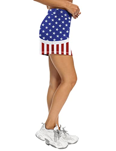 Image of LouKeith Tennis Skirts for Women Golf Athletic Activewear Skorts Mini Summer Workout Running Shorts with Pockets