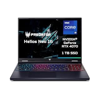 acer Predator Helios Neo 16 PHN16-72-99FK Notebook Gaming, NVIDIA GeForce RTX 4070 8 GB GDDR6, Processore Intel Core i9-14900HX, RAM 16 GB, 1024 GB SSD, Display 16" WQXGA IPS 240 Hz, Windows 11 Home