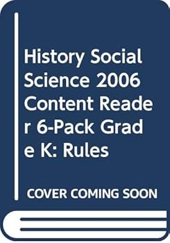 Paperback History Social Science 2006 Content Reader 6-Pack Grade K: Rules Book