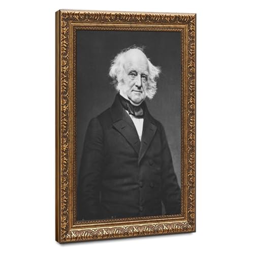 Poster Martin Van Buren habiller un mur vide avec une toile chic