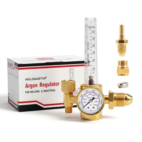 Argon Welding Gas Regulator Flow Meter Argon CO2 Pressure Gauge MIG TIG